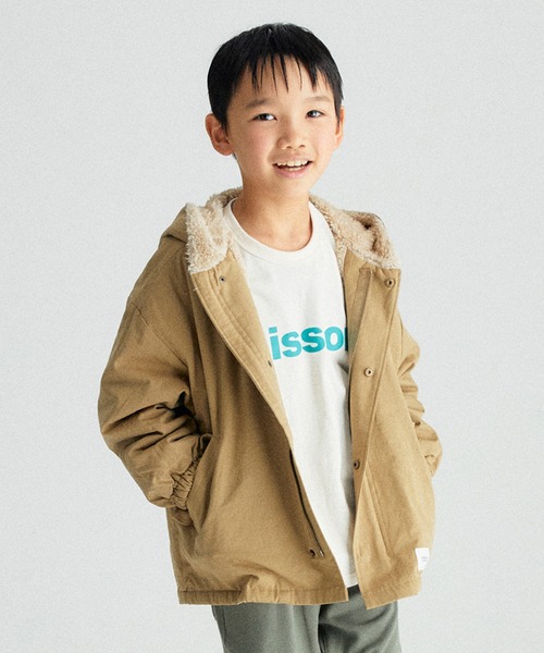 GENERATOR（ジェネレーター）の「ジェネレーター モッズパーカー（モッズコート・キッズ・ブラック/カーキ/ベージュ・L/M/XL）」の15枚目の写真