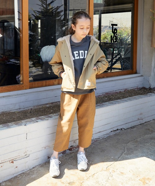 GENERATOR（ジェネレーター）の「ジェネレーター モッズパーカー（モッズコート・キッズ・ブラック/カーキ/ベージュ・L/M/XL）」の16枚目の写真