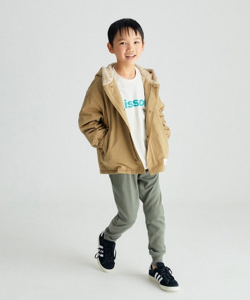 GENERATOR（ジェネレーター）の「ジェネレーター モッズパーカー（モッズコート・キッズ・ブラック/カーキ/ベージュ・L/M/XL）」の6枚目の写真