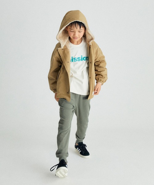 GENERATOR（ジェネレーター）の「ジェネレーター モッズパーカー（モッズコート・キッズ・ブラック/カーキ/ベージュ・L/M/XL）」の7枚目の写真