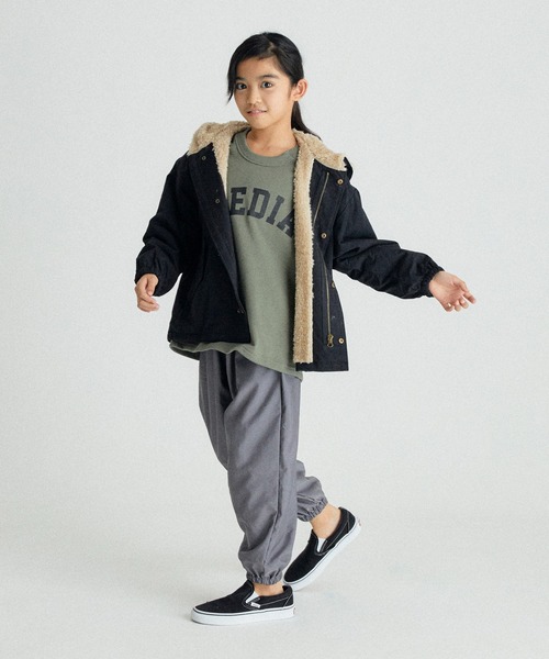 GENERATOR（ジェネレーター）の「ジェネレーター モッズパーカー（モッズコート・キッズ・ブラック/カーキ/ベージュ・L/M/XL）」の8枚目の写真