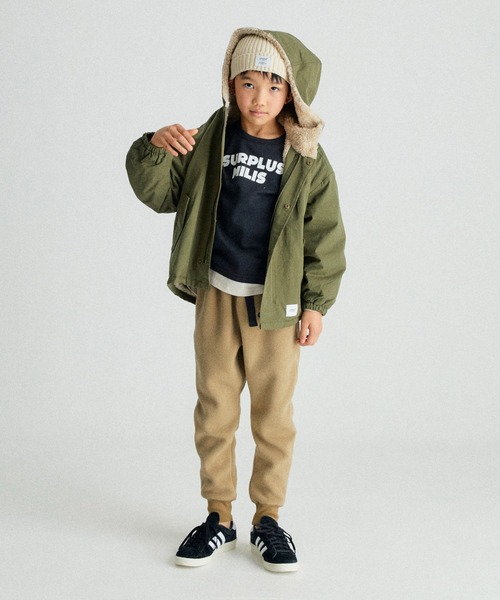 GENERATOR（ジェネレーター）の「ジェネレーター モッズパーカー（モッズコート・キッズ・ブラック/カーキ/ベージュ・L/M/XL）」の10枚目の写真