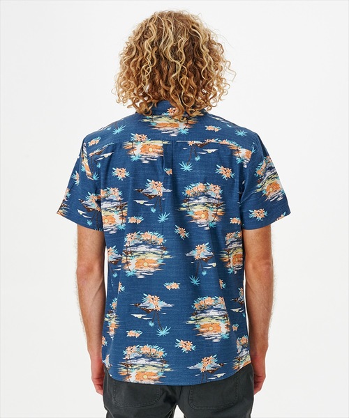 rip curl（リップカール）の「【RIPCURL（リップカール）】PARTY PACK SHIRT/半袖柄シャツ（シャツ/ブラウス・メンズ・ブラック/ネイビー/ナチュラル・SMALL/MEDIUM/LARGE/X-SMALL/X-LARGE）」の16枚目の写真