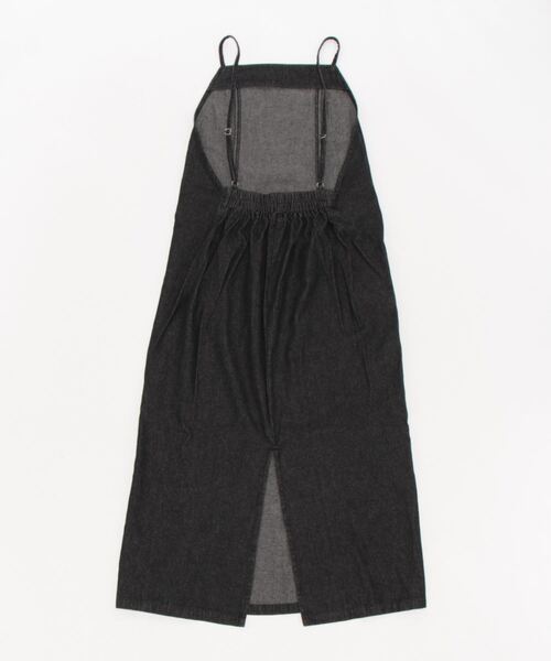 ehka sopo（エヘカソポ）の「デニムキャミワンピース（ワンピース・レディース・ブラック/ネイビー/グレー・ﾌﾘ-）」の4枚目の写真