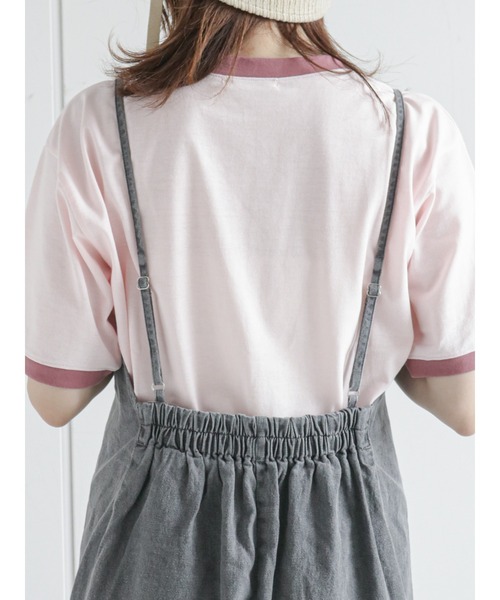 ehka sopo（エヘカソポ）の「デニムキャミワンピース（ワンピース・レディース・ブラック/ネイビー/グレー・ﾌﾘ-）」の22枚目の写真