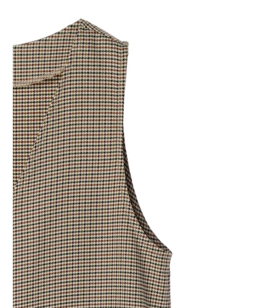 earth music&ecology（アースミュージックアンドエコロジー）の「2WAYジレワンピース（ワンピース・レディース・ブラック/ベージュ/チェック・FREE）」の17枚目の写真