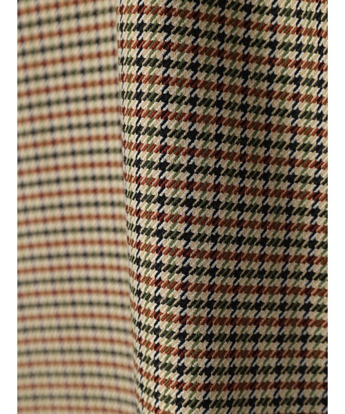 earth music&ecology（アースミュージックアンドエコロジー）の「2WAYジレワンピース（ワンピース・レディース・ブラック/ベージュ/チェック・FREE）」の10枚目の写真