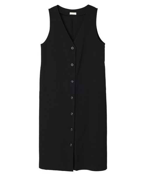 earth music&ecology（アースミュージックアンドエコロジー）の「2WAYジレワンピース（ワンピース・レディース・ブラック/ベージュ/チェック・FREE）」の18枚目の写真