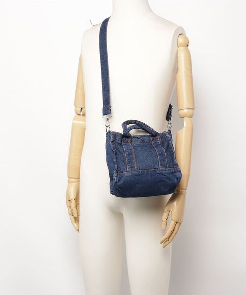MAISON BREEZE（メゾンブリーズ）の「【MAISON BREEZE】デニムショルダーorトートバッグ KNF（ショルダーバッグ・レディース・サックスブルー/ブルー・FREE）」の12枚目の写真