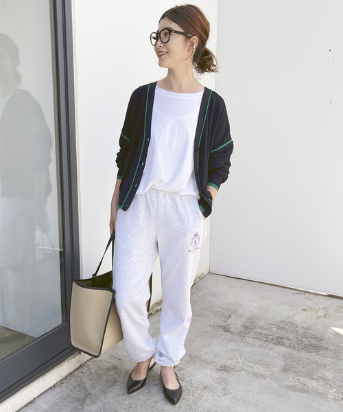 Spick & Span（スピックアンドスパン）の「片畦ラインVネック
