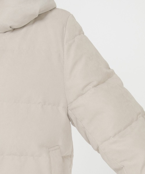 ikka（イッカ）の「細コールボリューム襟ダウンジャケット（ダウンジャケット/コート・レディース・ベージュ/マジェンタ/チャコールグレー・S/L/M）」の13枚目の写真