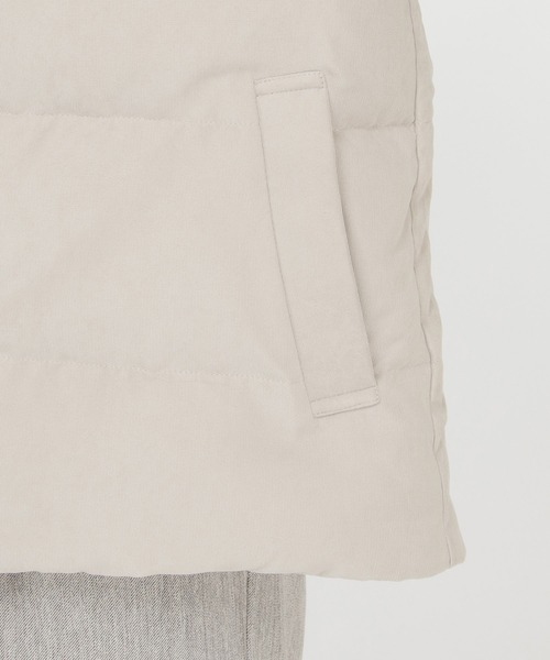 ikka（イッカ）の「細コールボリューム襟ダウンジャケット（ダウンジャケット/コート・レディース・ベージュ/マジェンタ/チャコールグレー・S/L/M）」の15枚目の写真