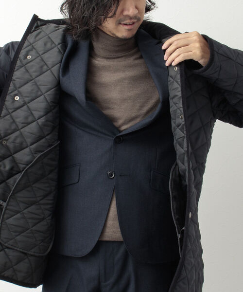 Traditional Weatherwear(トラディショナルウェザーウェア)の「【Traditional WeatherWear/トラディショナル ウェザーウェア】別注 DERBY HOOD QLTD WITH DOT BUTTON(ブルゾン・メンズ・ブラック/ネイビー/オリーブ・40/38/42/36)」の5枚目の写真