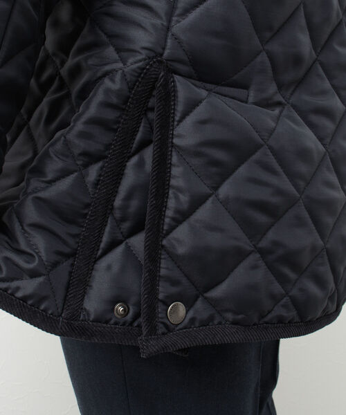 Traditional Weatherwear(トラディショナルウェザーウェア)の「【Traditional WeatherWear/トラディショナル ウェザーウェア】別注 DERBY HOOD QLTD WITH DOT BUTTON(ブルゾン・メンズ・ブラック/ネイビー/オリーブ・40/38/42/36)」の19枚目の写真