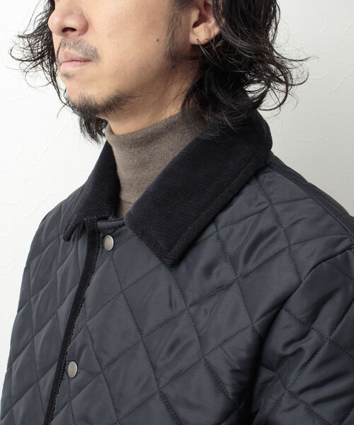 Traditional Weatherwear(トラディショナルウェザーウェア)の「【Traditional WeatherWear/トラディショナル ウェザーウェア】別注 DERBY HOOD QLTD WITH DOT BUTTON(ブルゾン・メンズ・ブラック/ネイビー/オリーブ・40/38/42/36)」の14枚目の写真