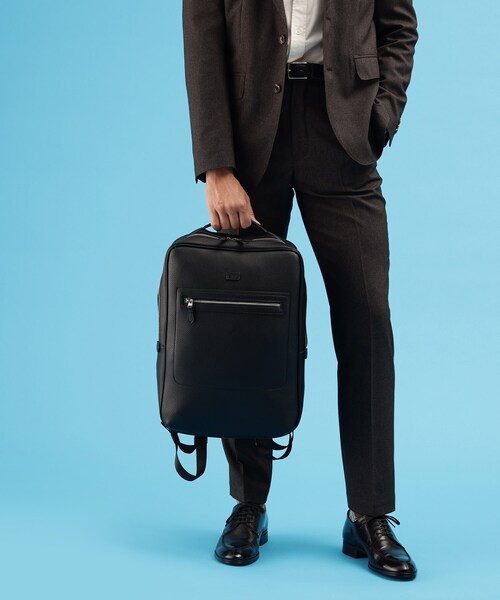 TAKEO KIKUCHI（タケオキクチ）の「◇シュリンクPVC スクエア バック  