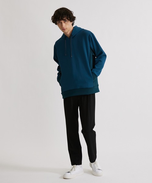 UNITED TOKYO（ユナイテッドトウキョウ）の「ACTIVE DRY プルオーバーパーカー（スウェット・メンズ・ライトグレー/ブラック/ブルー・1/2/3）」の18枚目の写真