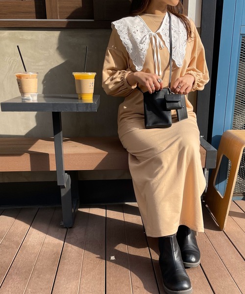 EFOLE(エフォル)の「Mulch smartphone shoulder bag / マルチ スマホショルダー バッグ(ショルダーバッグ・レディース・ブラウン/ブラック・FREE)」の11枚目の写真