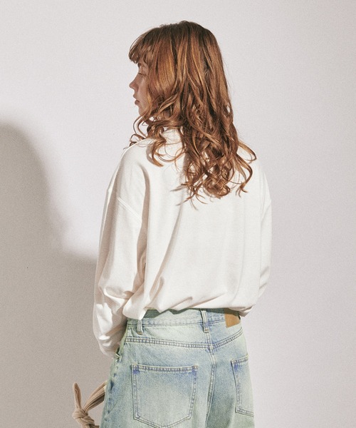MUHET(ミュエータ)の「アソートロンT(Tシャツ/カットソー・レディース・ベージュ/オフホワイト/ホワイト系その他・MEDIUM/X-LARGE)」の16枚目の写真