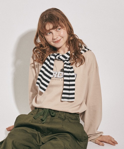 MUHET(ミュエータ)の「アソートロンT(Tシャツ/カットソー・レディース・ベージュ/オフホワイト/ホワイト系その他・MEDIUM/X-LARGE)」の18枚目の写真