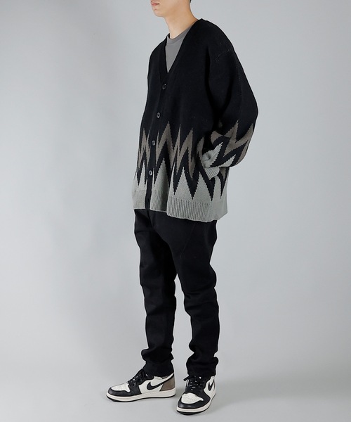 SHINYA NOMOTO ニット デザイン カーディガン SHINYA NOMOTO ニット デザイン カーディガン SHINYA NOMOTO ニット