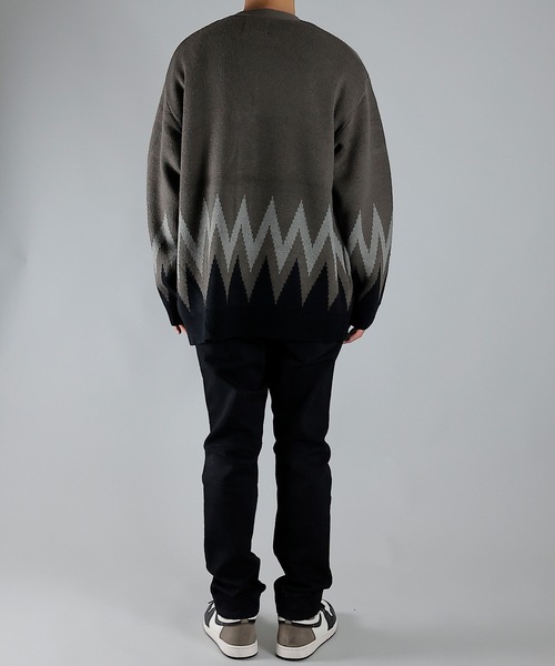NUMBER (N)INE（ナンバーナイン）の「ZIGZAG JACQUARD CARDIGAN