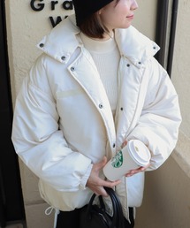 COURO | ボリュームスリーブエコダウンミドルコート【襟取り外し可能】(ダウンジャケット/コート)