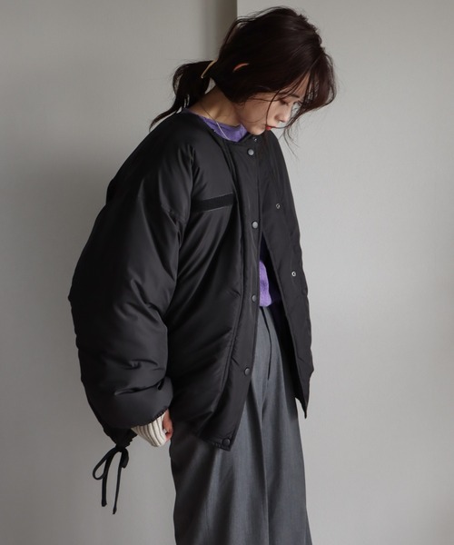 【極美品】最終価格 PERNA ボリュームスリーブアウター ブラック 極美品】最終価格 PERNA ボリュームスリーブアウター ブラック - メルカリ