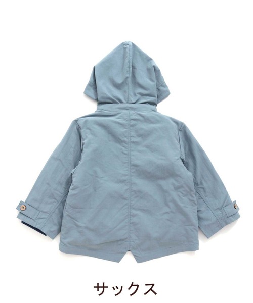 RAGMART（ラグマート）の「3ウェイジャケット（ブルゾン・キッズ・カーキ/サックスブルー系・90cm/80ｃｍ/95cm）」の19枚目の写真