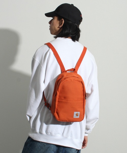 Carhartt オレンジリュック Carhartt（カーハート）の「【Carhartt カーハート】Mini Back