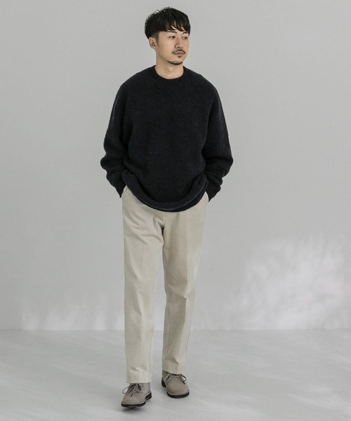 URBAN RESEARCH(アーバンリサーチ)の「スーリーアルパカクルーネックニット(ニット/セーター・メンズ・ネイビー/レッド/グリーン/ベージュ系その他・MEDIUM/LARGE)」の10枚目の写真