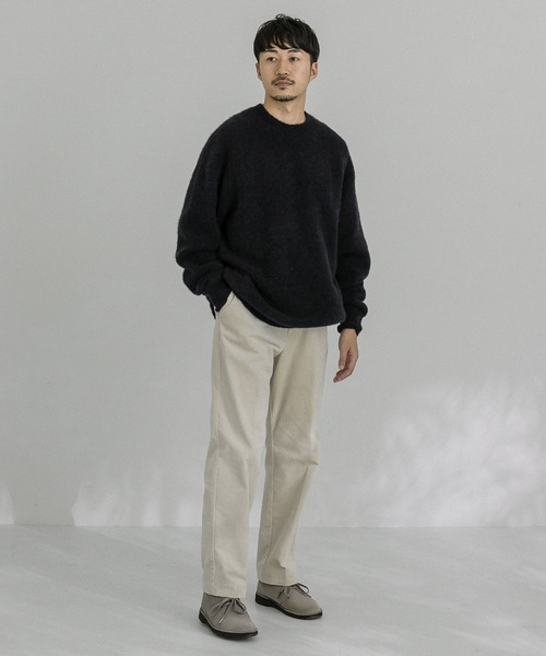 URBAN RESEARCH(アーバンリサーチ)の「スーリーアルパカクルーネックニット(ニット/セーター・メンズ・ネイビー/レッド/グリーン/ベージュ系その他・MEDIUM/LARGE)」の12枚目の写真