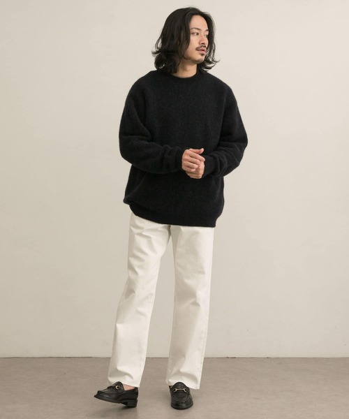 URBAN RESEARCH(アーバンリサーチ)の「スーリーアルパカクルーネックニット(ニット/セーター・メンズ・ネイビー/レッド/グリーン/ベージュ系その他・MEDIUM/LARGE)」の16枚目の写真
