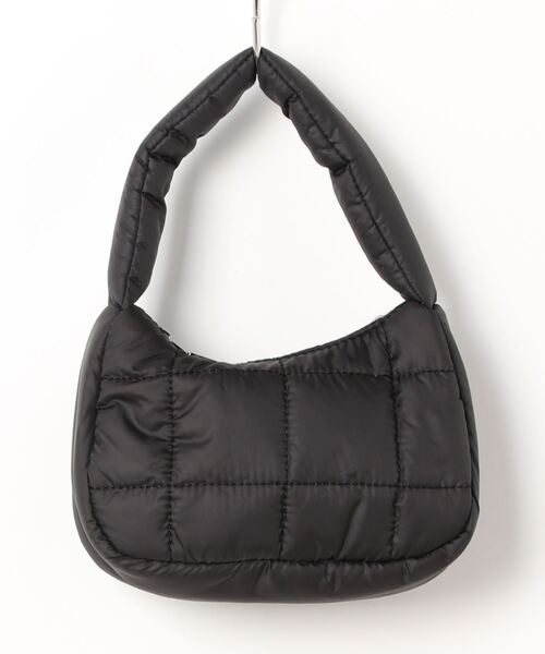 LAC-VERT（ラック・ヴェール）の「キルティングナイロンポーチサイズバッグ（ハンドバッグ・レディース・ブラック/ブルー/ホワイト/ピンク/イエロー・FREE）」の15枚目の写真