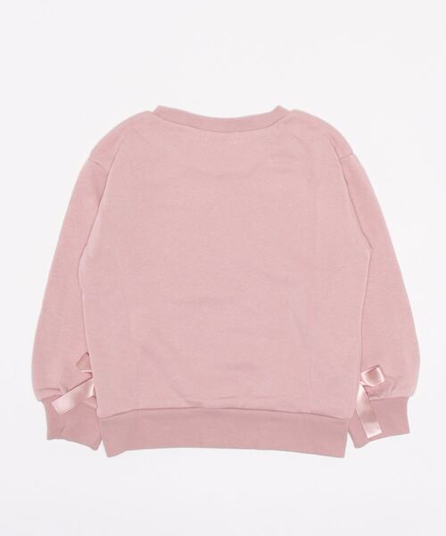 PINKHUNT(ピンクハント)の「PINKHUNT ボリューム袖トレーナー 7312K(ボトム別売)(スウェット・キッズ・スカイブルー系1/ベビーピンク・160cm/120cm/150cm/140cm/130cm)」の3枚目の写真