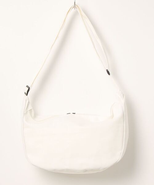 florist（フローリスト）の「【軽量】ユニセックスメッセンジャーショルダーバッグ（ショルダーバッグ・レディース・ホワイト/ブラック・FREE）」の9枚目の写真