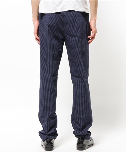 EDIFICE（エディフィス）の「◇C/PEサッカーギンガムシャーリングイージーパンツ（その他パンツ・メンズ・ブルー系その他・48/42/44/46）」の3枚目の写真