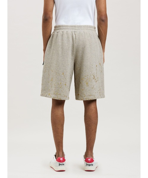 Palm Angels（パームエンジェルス）の「PalmAngels/パームエンジェルス/PXPPAINTED CLASSIC SWEAT SHORTPANTS（スウェットパンツ・メンズ・グレー・S/M/L）」の3枚目の写真