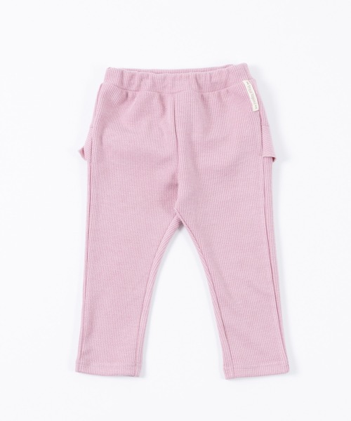 trois lapins kp(トロワラパンケーピー)の「ピケニットバックフリルパンツ(80~90)(その他パンツ・キッズ・ベージュ/ピンク/ブラック・90cm/80cm)」の3枚目の写真