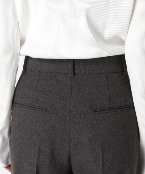 journal standard L'essage（ジャーナルスタンダードレサージュ）の「ヴィスポリーノ 2タックワイドパンツ（スラックス・レディース・チャコールグレー/ネイビー・38/36）」の15枚目の写真