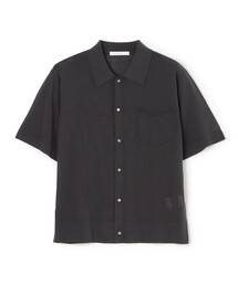 クレープコットン シャツカーディガン