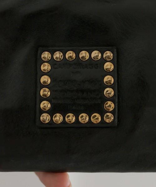 CAMPOMAGGI（カンポマッジ）の「《WEB限定》【CAMPO MAGGI(カンポマッジ)】スタッズ長財布（財布・レディース・ブラック・FREE）」の9枚目の写真