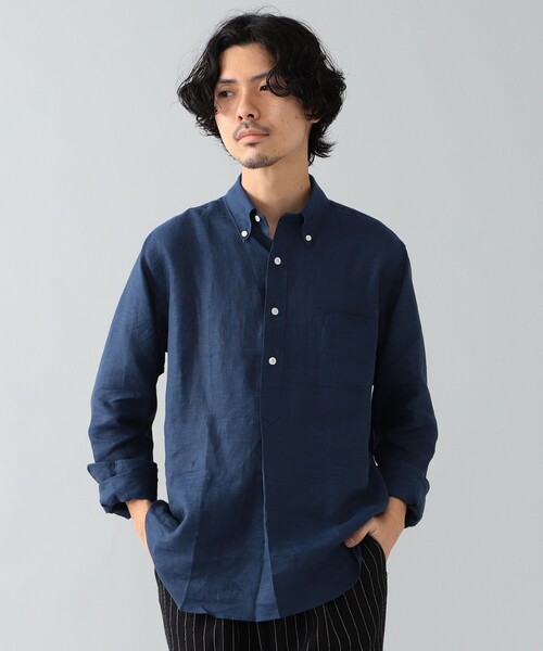BEAMS F（ビームスエフ）の「BEAMS F / リネン プルオーバー