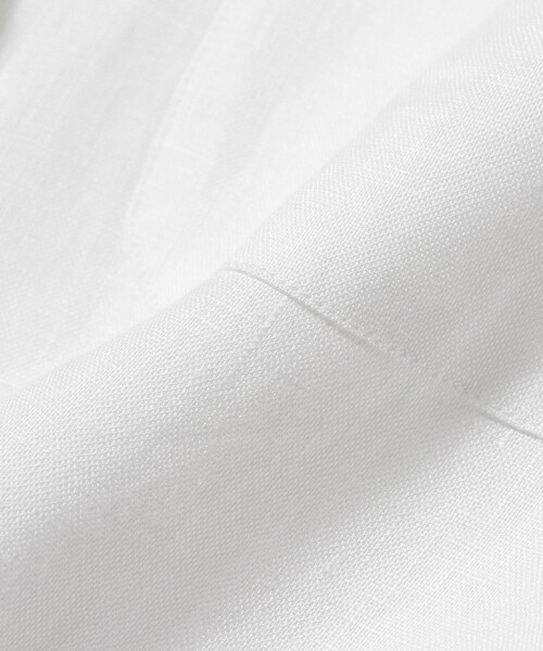 BEAMS F（ビームスエフ）の「BEAMS F / リネン プルオーバー ボタンダウンシャツ（シャツ/ブラウス・メンズ・ネイビー/ホワイト/ブラウン/チャコールグレー・S/L/XL/M）」の20枚目の写真