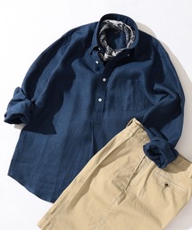 BEAMS F | BEAMS F / リネン プルオーバー ボタンダウンシャツ(シャツ/ブラウス)