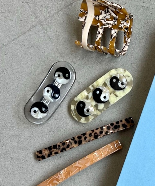 SANSeLF（サンセルフ）の「Se ヤンヤンバレッタ【SANSeLF】sana23s007（バレッタ/ヘアクリップ・レディース・カーキ/ベージュ/ブラウン/クリア/ライトイエロー・FREE）」の21枚目の写真