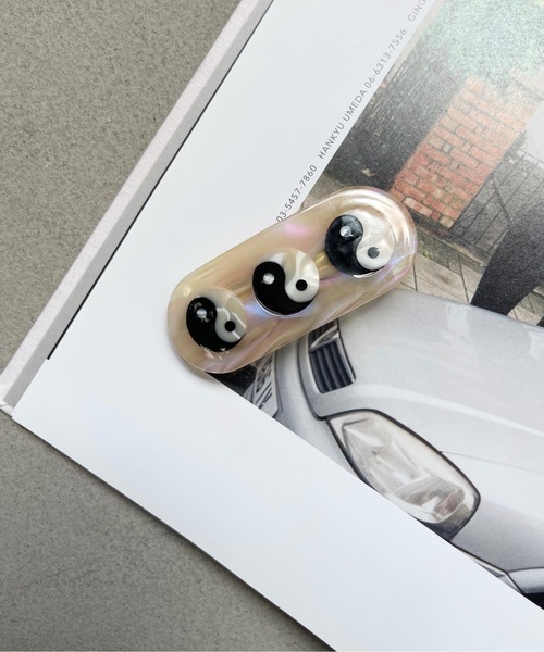 SANSeLF（サンセルフ）の「Se ヤンヤンバレッタ【SANSeLF】sana23s007（バレッタ/ヘアクリップ・レディース・カーキ/ベージュ/ブラウン/クリア/ライトイエロー・FREE）」の22枚目の写真