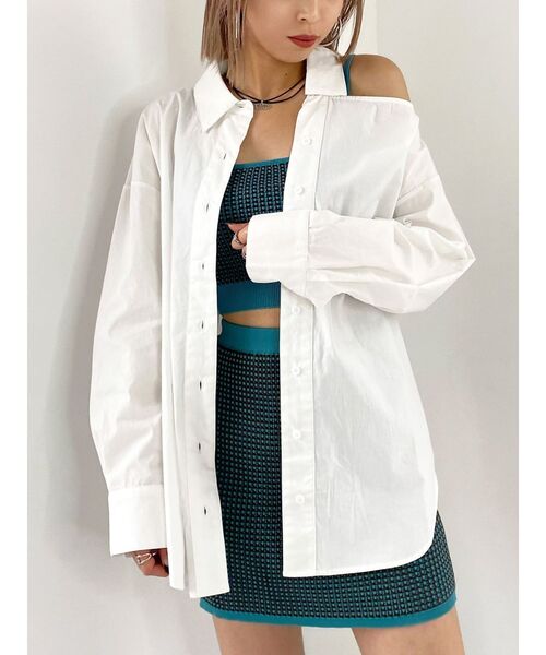 EMODA(エモダ)の「3Dファブリックニットスカート(スカート・レディース・ブラック/ベージュ/ブルー/グリーン・FREE)」の14枚目の写真