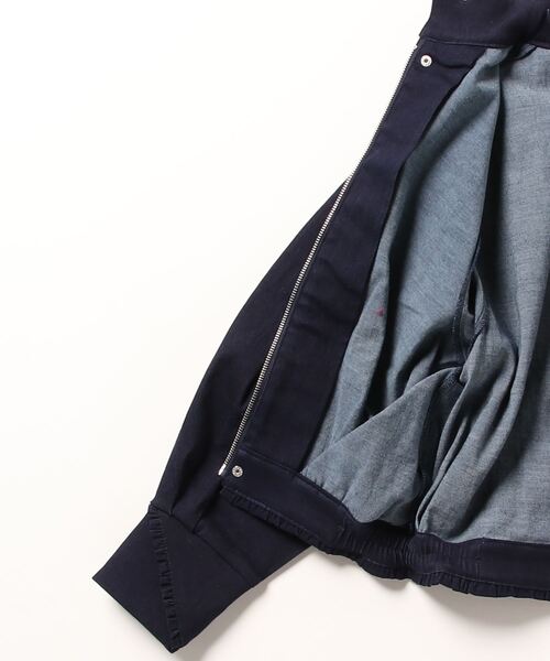 MIRO AMURETTE(ミロアミュレット)の「primavera jacket/デニムジャケット(ブルゾン・レディース・ネイビー・FREE)」の15枚目の写真