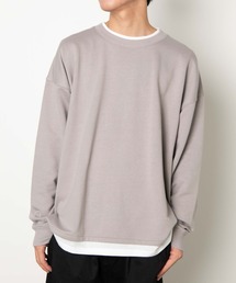 WEGO/【WEB限定】フェイクレイヤードプルオーバー